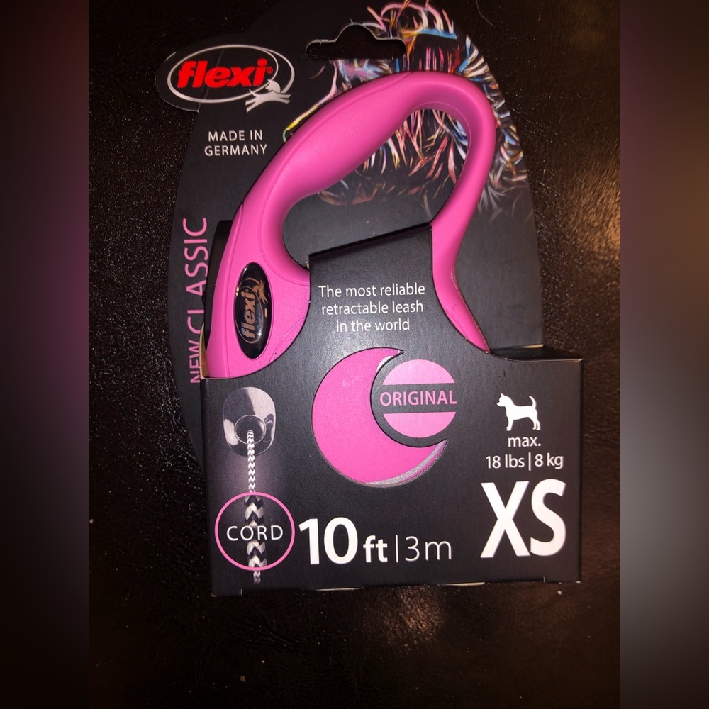 Retractable leash PINK